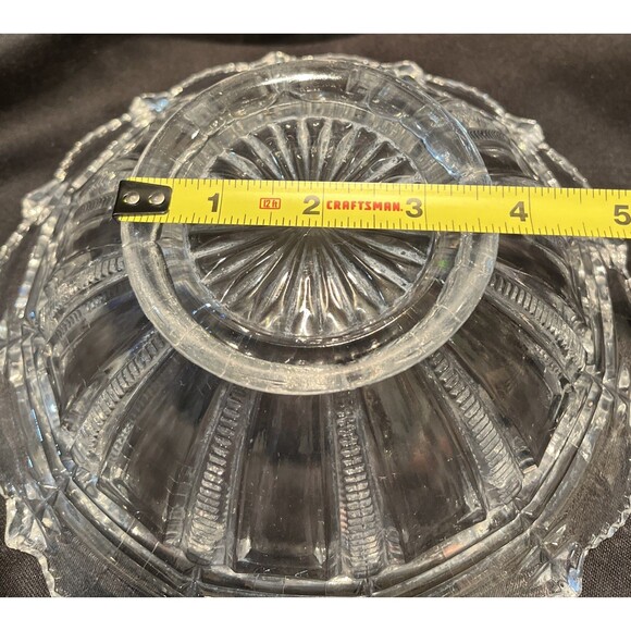 Antique Paris Bryce Higbee And Company Early American, Pattern Glass Bowl - Picture 11 of 11